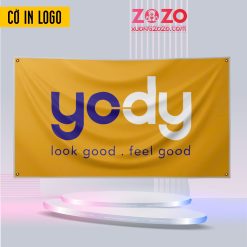 Cờ công ty in logo